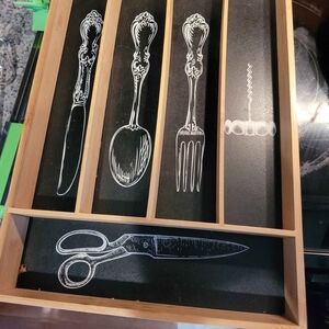 Bamboo Kitchen Drawer Organizer